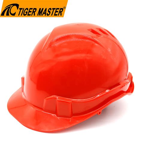 Ce And Ansi Standard Abs Shell Hard Hats Safety Helmet Construction