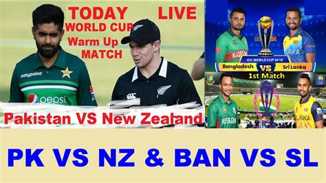 Live Pakistan Vs New Zealand Warm Up Match World Cup 2023 Youtube