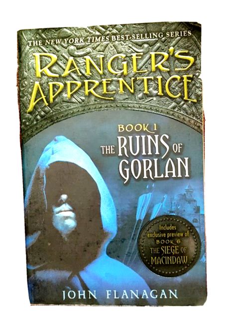 Rangers Apprentice Book The Ruins Of Gorlan John A Flanagan Fantasy