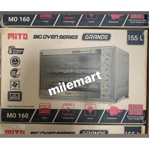 Jual Mito Profesional Electric Oven Mo Grande Ltr Shopee Indonesia