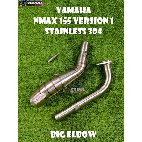 Yamaha Nmax Version Big Elbow Mm Stainless Made In Thailand