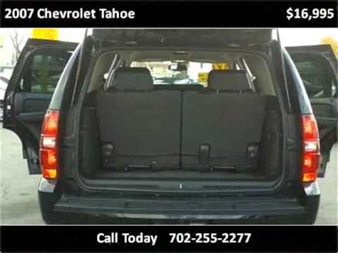 2007 Chevrolet Tahoe Used Cars Las Vegas NV YouTube