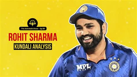 The Astrotalk Show Cricketer Rohit Sharma Kundli Analysis Celebrity