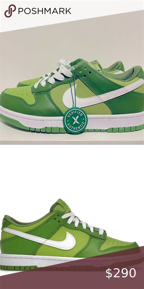 Nike Dunks Low Chlorophyll | Nike dunks, Nike dunks low, Nike