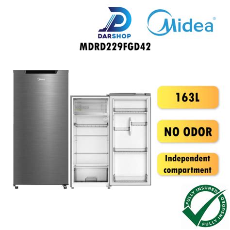 Midea Single Door Fridge L Gross Refrigerator Peti Sejuk Peti Ais