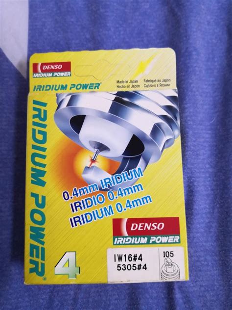 Denso Iridium Spark Plug IW16 5305 Proton Wira Original Auto