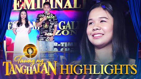 Jessa Mae Gallemoso Earns A Spot For The Semifinals Tawag Ng