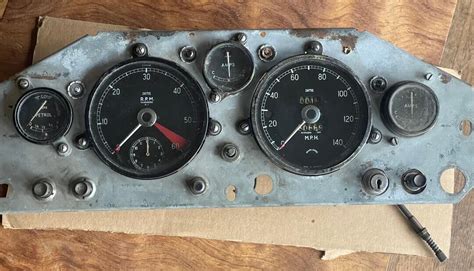 Jaguar Xk120 Dash And Instruments Excellrare Ebay