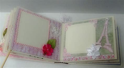 Jeannie S Crafty Creations Shabby Chic Vintage Parisian Mini Album