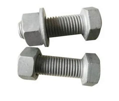 High Tensile Steel Broaching Transformers Hot Dip Galvanized Hex Nut Hot At 7 Piece In Ludhiana