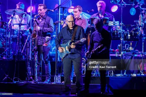 Mark Knopfler Performs In Concert At Palau Sant Jordi On April 25