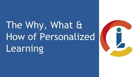 The Why What How Of Personalized Learning Ilearn Collaborative