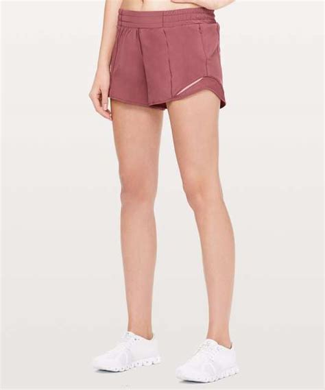 Lululemon Hotty Hot Low Rise Lined Short Clementine Lulu Fanatics