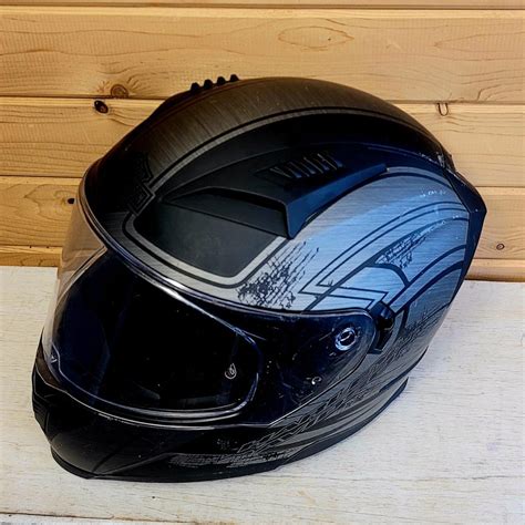 Harley-Davidson Full Face Helmet Used Black XXL... - Depop