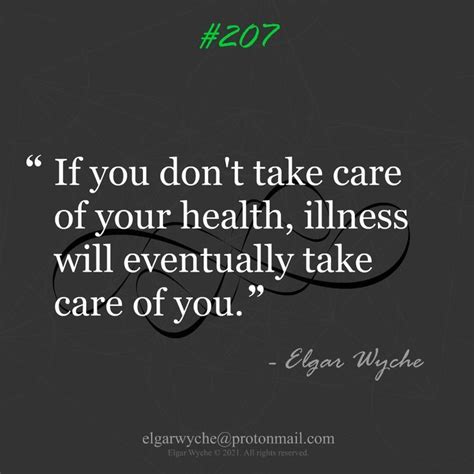 Take Care of Your Health