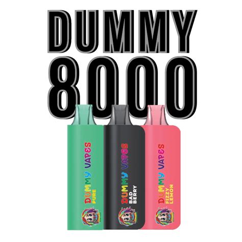 Dummy Vapes 8000 Disposable Vape Bundles By 6ix9ine Vape Mania