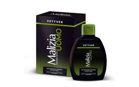 Malizia Uomo Detergente Intimo Vetyver 200 Ml