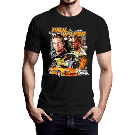 Camisa Do Velozes E Furiosos - Camiseta Velozes e Furiosos Paul Walker Brian Homenagem Carros Camisa ...