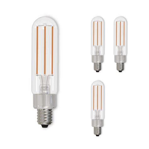 Bulbrite 40 Watt Equivalent Soft White Light T6 E12 Candelabra Screw