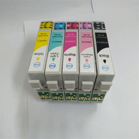 Set T T Ink Cartridge For Epson Stylus Photo R R Rx