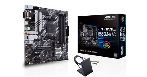 TARJETA MADRE ASUS PRIME B550M A AC AMD