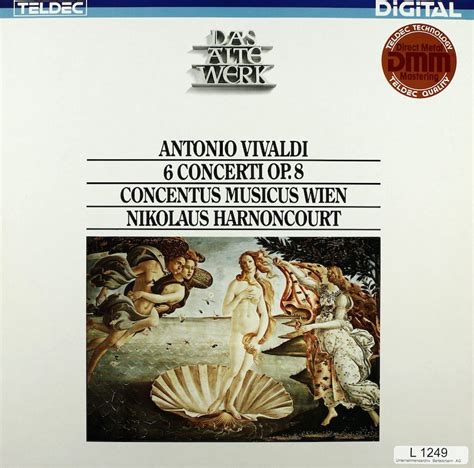 Nikolaus Harnoncourt Concentus Musicus Wien Vivaldi Il Cimento Dell