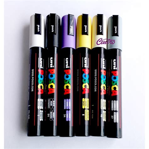 Jual Uni Posca Pc M Marker Pen Medium Point Marker Warna Warni Pc M