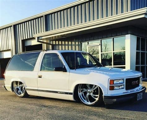 Pin By Angel D On Obs Chevy Tahoe Dropped Trucks Door Tahoe