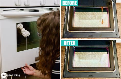 How To Clean Between Oven Door Glass Without Disassembling