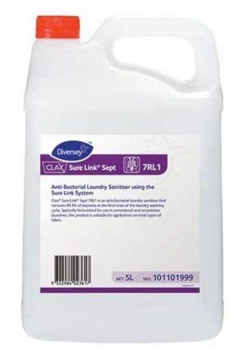 Taski Liquid CLAX SEPT Diversey 2 X5 Ltr For LAUNDRY Packaging Type