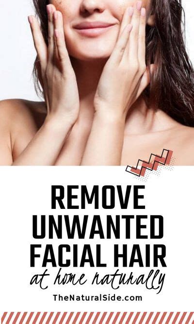 Remove Unwanted Facial Hair Without Waxing In Minutes The Natural Side