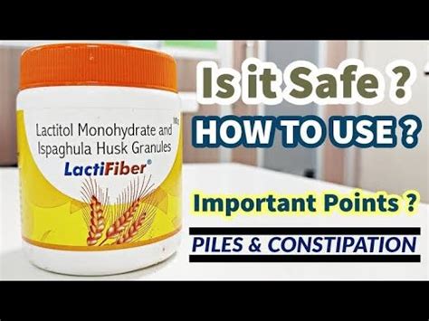 Lactifiber Lactifiber Powder Lactitol Monohydrate And Ispaghula