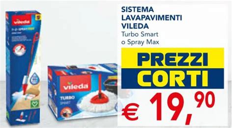 Sistema Lavapavimenti Vileda Turbo Smart O Spray Max Offerta Di Esselunga