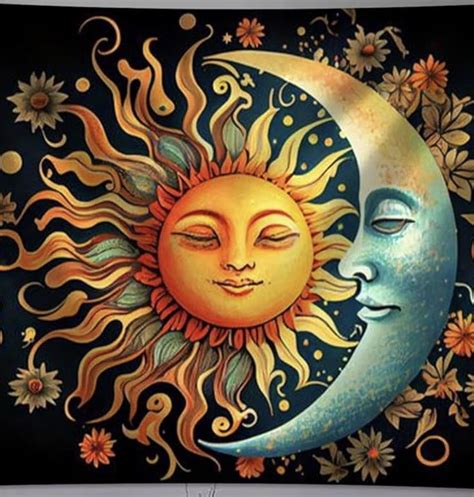 Pin On Sun And Moon In 2024 Moon Stars Art Sun Art Sun And Moon Drawings