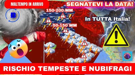 Meteo Italia Maltempo In Arrivo Giuliacci Rischio Di Forti Tempeste