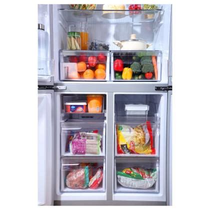 Haier Liters French Door Refrigerator Shiny Glass Hrb Sg Jiomart