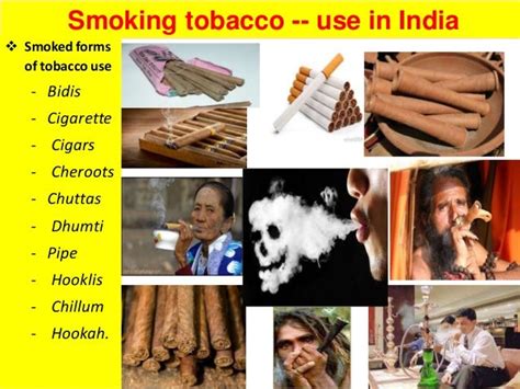 Tobacco And Effects