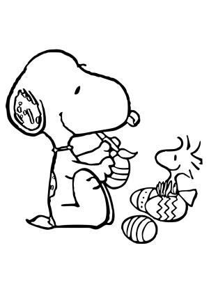 Snoopy Coloring Pages To Print