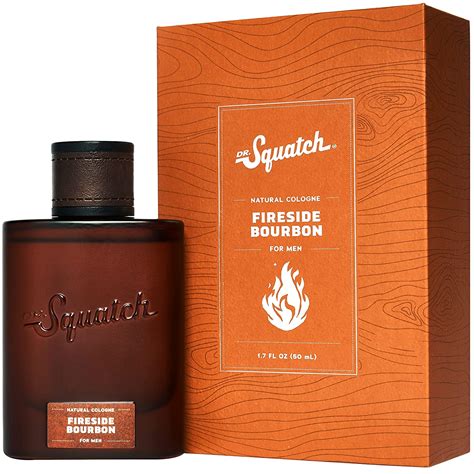 Dr Squatch Fireside Bourbon Colonia Natural Para Hombre