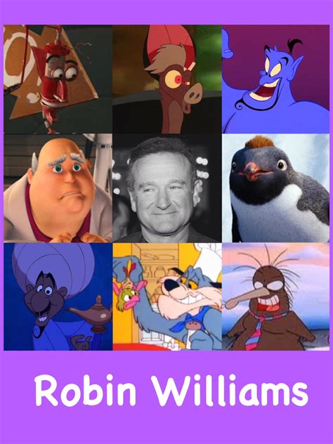 Robin Williams Voice Collage By Ducklover4072 On Deviantart