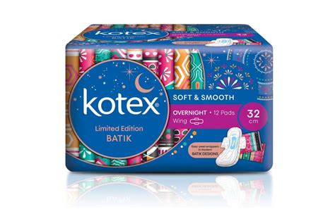 Because Period Or Not Sanitary Pads Can Be Stylish Like Kotex® S Limited Edition Batik Pamper My