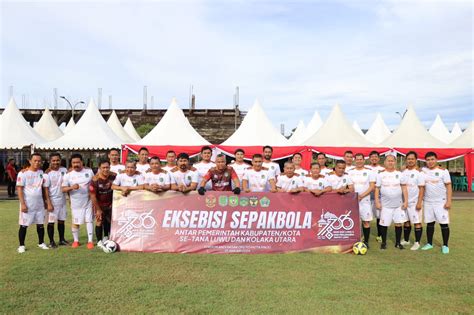 Pemkab Luwu Timur Raih Runner Up Di Pertandingan Sepakbola Eksebisi