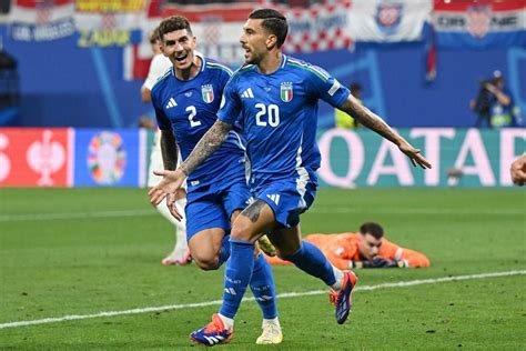 Drama Terbesar Di Euro 2024 Kroasia Vs Italia Berakhir Dengan Klasemen