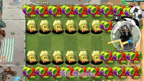 Pvz 2 1000 Plants Max Level Vs Hamster Ball Lawnbowl Gargantuar