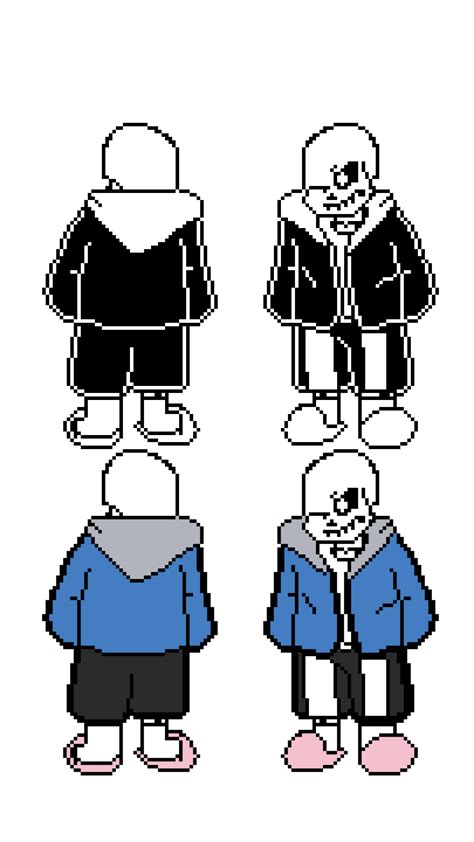 Undertale sans pixelart by chichi3002 on DeviantArt