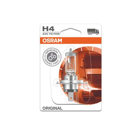 Алати Онлайн Магазин. Авто крушка H4, 60 - 55W - 12V - OSRAM