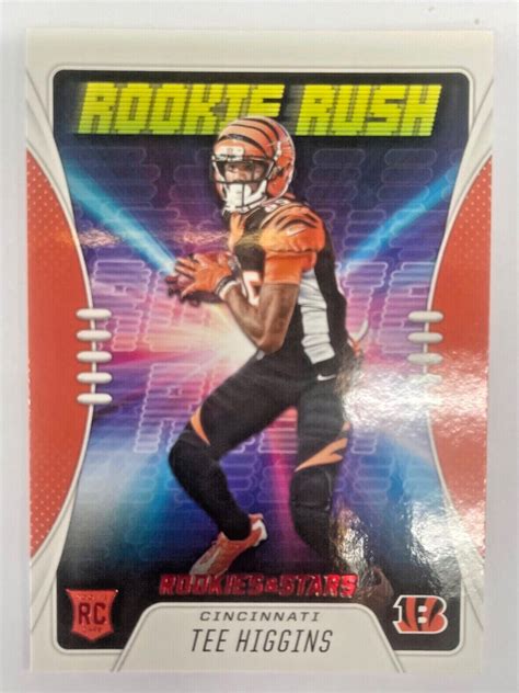 Tee Higgins Rookie Card Rc Panini Rookies Stars Rr Rookie