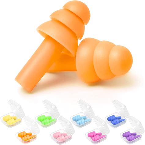 Amazon Ear Plugs For Sleeping 12 Pair Earplugs Noise Canceling