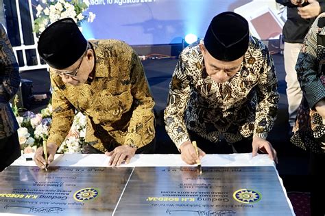 Haedar Nashir Resmikan Dua Gedung Rumah Sakit Di Jawa Timur Majelis