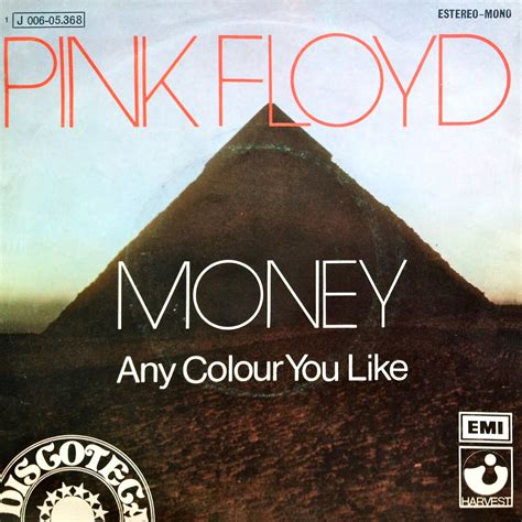 Pink Floyd Ilustrado Money Single España 7 Pink Floyd